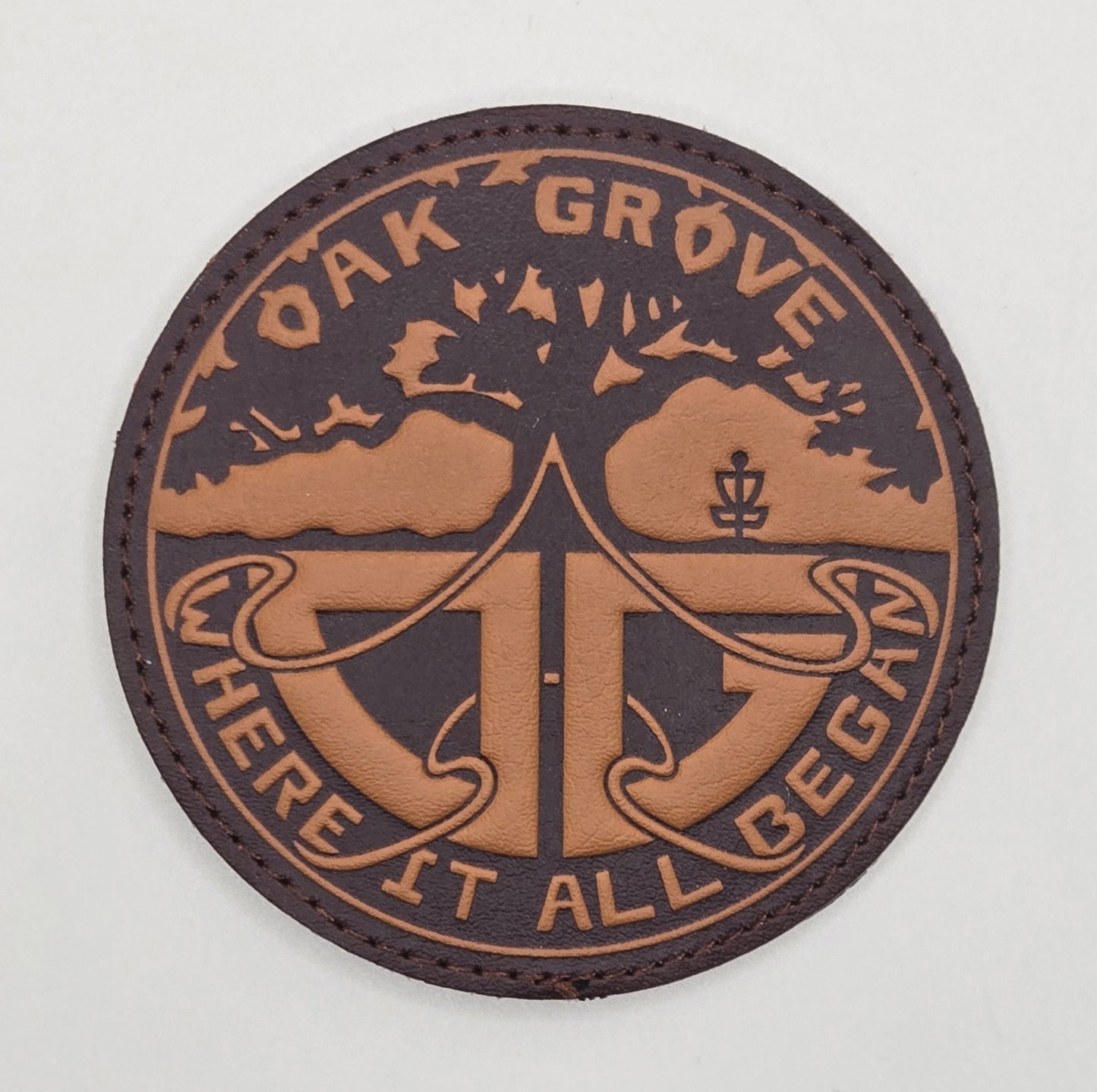 OG Leather Velcro Patch